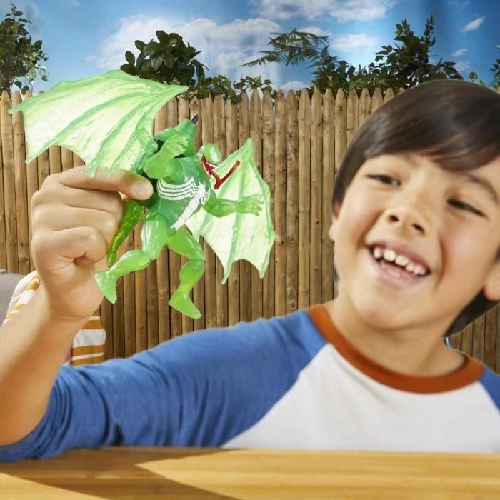 Set de caja Green Symbiote Hydro-Wings, figura de 10 cm con vehículo, juguetes de superhéroes para niños a partir de 4 años 2 Set de caja Green Symbiote Hydro-Wings, figura de 10 cm con vehículo, juguetes de superhéroes para niños a partir de 4 años 2