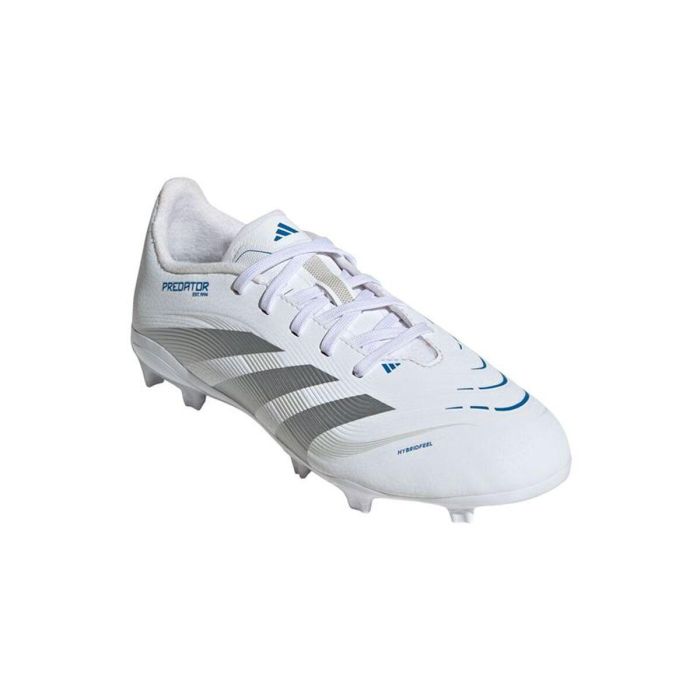 Botas de Fútbol para Niños Adidas Predator League Fg/Mg Blanco 40 3