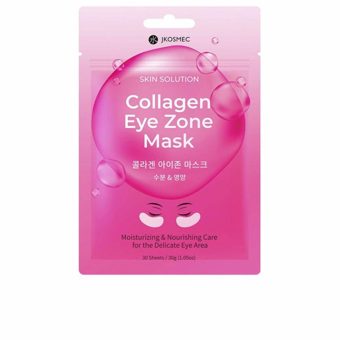 Jkosmec collagen eye zone mask 30 u Parches Contorno Ojos Hidratación Profunda con Colágeno y Vitamina E