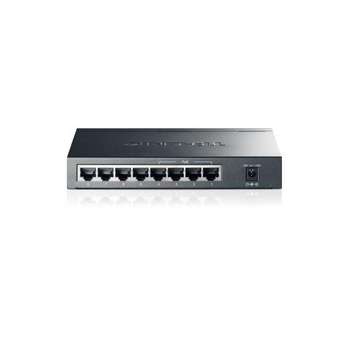 Switch TP-Link TL-SG1008P 8 Puertos/ RJ-45 10/100/1000 PoE Switch TP-Link TL-SG1008P 8 Puertos/ RJ-45 10/100/1000 PoE