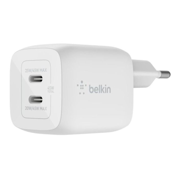 Cargador de Pared Belkin WCH011VFWH Blanco 0 Cargador de Pared Belkin WCH011VFWH Blanco 0