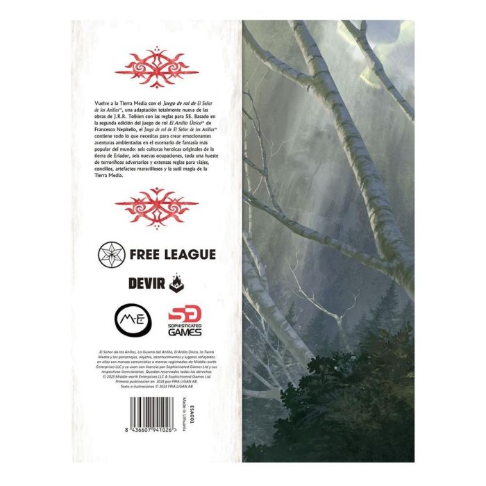 Devir Juego de Rol El Señor de los Anillos - Adaptación 5e Segunda Edición 2 Devir Juego de Rol El Señor de los Anillos - Adaptación 5e Segunda Edición 2