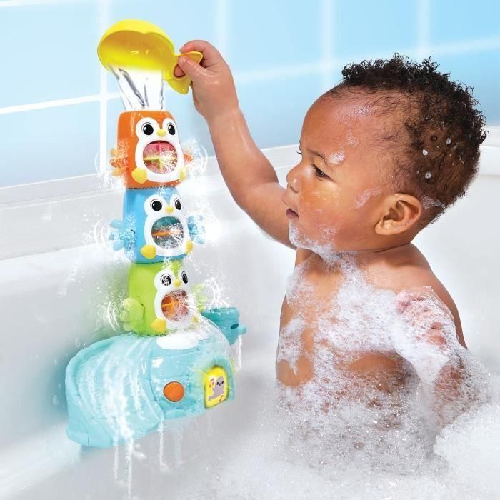 Vtech Baby VTE3417765721052 1, 2, 3, Pingüinos Apilables de Aprendizaje 2