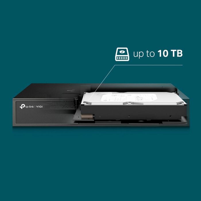 Almacenamiento en Red TP-Link VIGI NVR1008H Negro 2 Almacenamiento en Red TP-Link VIGI NVR1008H Negro 2