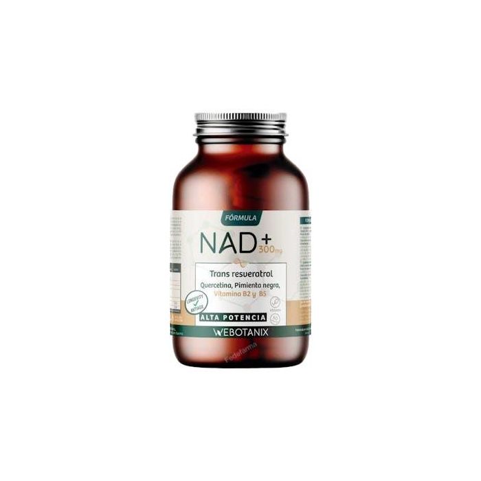 WEBOTANIX NAD+ Resveratrol Fórmula 60 Cápsulas