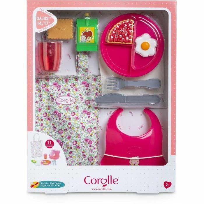Corolle Caja de Comida Grande, Accesorios para Muñecos Bebés de 36 y 42 cm, 11 Piezas, +2 Años 5 Corolle Caja de Comida Grande, Accesorios para Muñecos Bebés de 36 y 42 cm, 11 Piezas, +2 Años 5