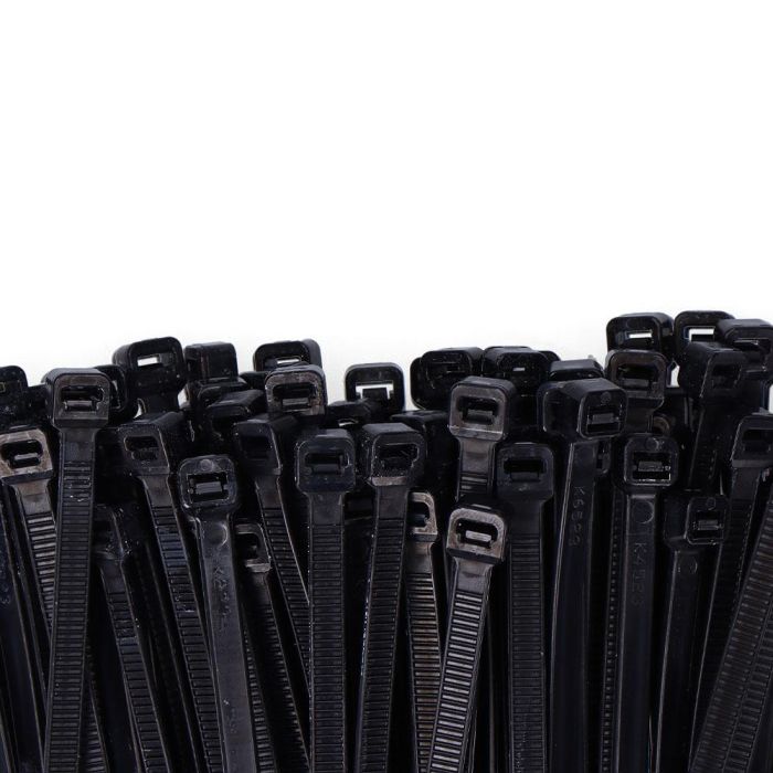 Bridas negras 300x4,8mm (bolsa 100 unid.) nylon alta calidad 1