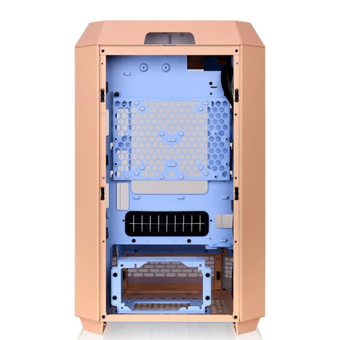 Thermaltake Tower 300 Peach Fuzz Micro Torre para PC Color Durazno, Soporte Ventiladores 120/140mm y Discos Duros 2.5/3.5 Pulgadas 4 Thermaltake Tower 300 Peach Fuzz Micro Torre para PC Color Durazno, Soporte Ventiladores 120/140mm y Discos Duros 2.5/3.5 Pulgadas 4