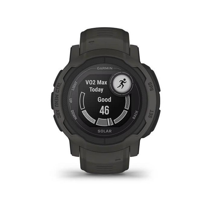 Garmin Instinct 2 Solar 45mm negro Smartwatch Deportivo con GPS, Pulsómetro, Oxígeno en Sangre y Batería de Larga Duración 10 Garmin Instinct 2 Solar 45mm negro Smartwatch Deportivo con GPS, Pulsómetro, Oxígeno en Sangre y Batería de Larga Duración 10