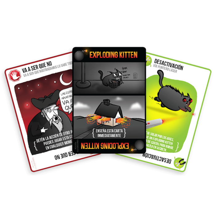 Exploding Kittens Edición 2 Jugadores 2