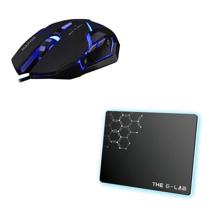 THE G-LAB COMBO ARGON Teclado retroiluminado FR Rendimiento + mouse Recubrimiento suave al tacto + auriculares KORP 100 + alfombrilla antideslizante 3 THE G-LAB COMBO ARGON Teclado retroiluminado FR Rendimiento + mouse Recubrimiento suave al tacto + auriculares KORP 100 + alfombrilla antideslizante 3