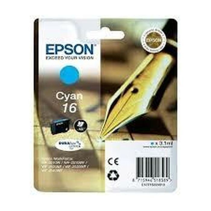Cartucho Tinta Epson 162240 Cian Wf - 2010 1 Cartucho Tinta Epson 162240 Cian Wf - 2010 1
