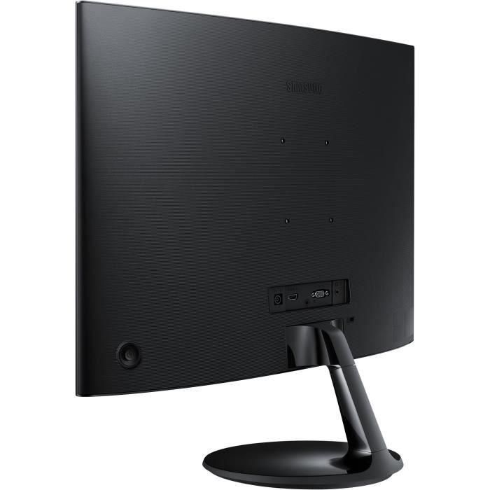 Pantalla de PC - SAMSUNG - LS24C360EAUXEN - 24 FHD 1920x1080 - Curvo 1800R - Panel VA - 4 ms - 75 Hz - HDMI - FreeSync 4 Pantalla de PC - SAMSUNG - LS24C360EAUXEN - 24 FHD 1920x1080 - Curvo 1800R - Panel VA - 4 ms - 75 Hz - HDMI - FreeSync 4