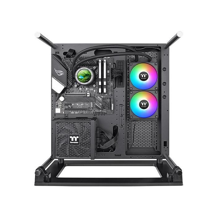 Thermaltake TH240 V2 Ultra EX ARGB - Refrigeración Líquida AIO para CPU, Kit de 240mm con 2 Ventiladores de 120mm ARGB, Negro (CL-W414-PL12SW-A) Thermaltake TH240 V2 Ultra EX ARGB - Refrigeración Líquida AIO para CPU, Kit de 240mm con 2 Ventiladores de 120mm ARGB, Negro (CL-W414-PL12SW-A)