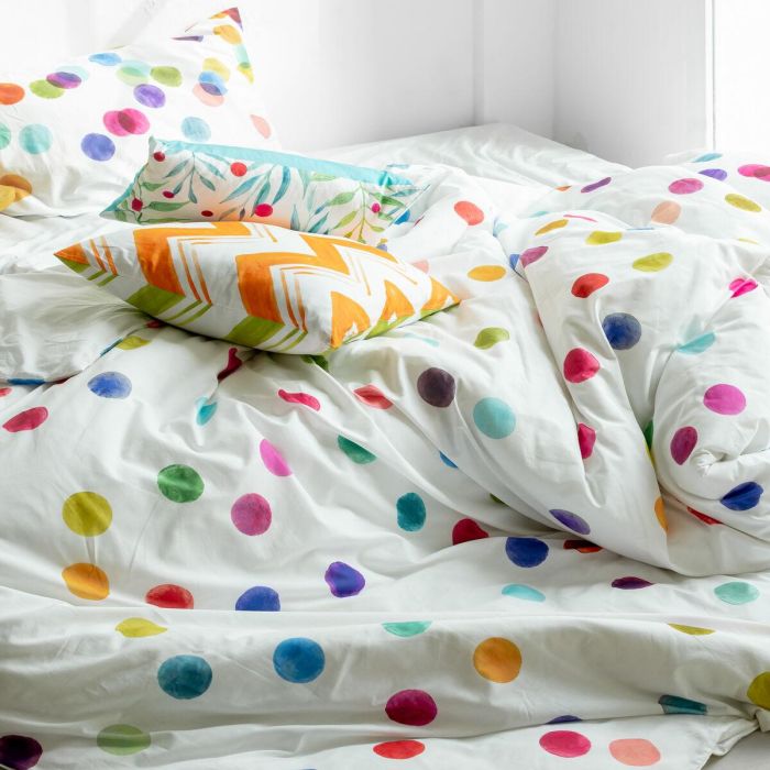 Funda Nórdica HappyFriday Confetti Multicolor 140 x 200 cm 2 Funda Nórdica HappyFriday Confetti Multicolor 140 x 200 cm 2
