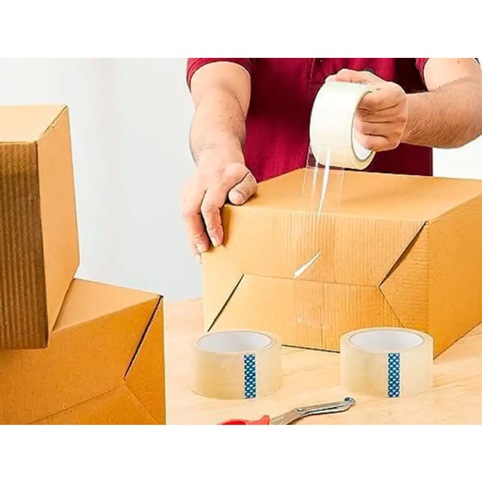 Greening Cinta Adhesiva de Polipropileno Transparente 60 mt x 48 mm para Embalaje de Alta Adherencia 7