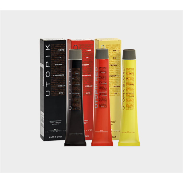 Tinte Hipertin Utopik N. 6/33 - Máxima cobertura de cabello blanco, colores duraderos y protección capilar Tinte Hipertin Utopik N. 6/33 - Máxima cobertura de cabello blanco, colores duraderos y protección capilar