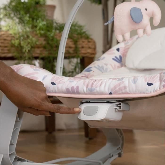 Mecedora para bebé 3 en 1 INGENUITY Keep Cozy - Burst - 3 posiciones: Arco con peluches extraíbles, hasta 18 kg 5