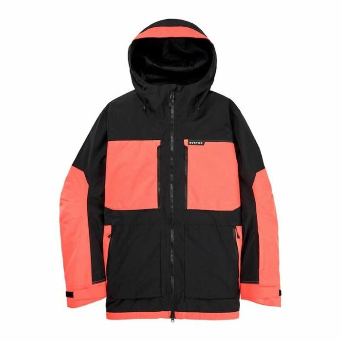 Chaqueta de Esquí Burton Frostner Negro Naranja Hombre