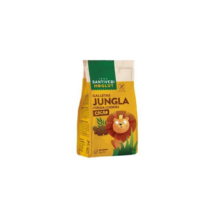 Noglut Galletas Jungla Cacao 100Gr. Noglut Galletas Jungla Cacao 100Gr.
