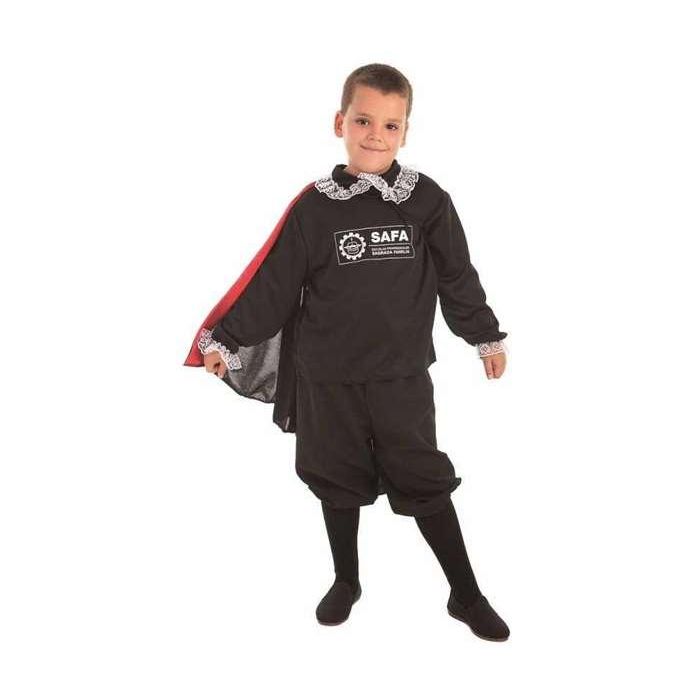 Creaciones Llopis tuno-3 Disfraz Infantil de Tuno 7-9 años. Set completo con Pantalón, Camisa y Capa.