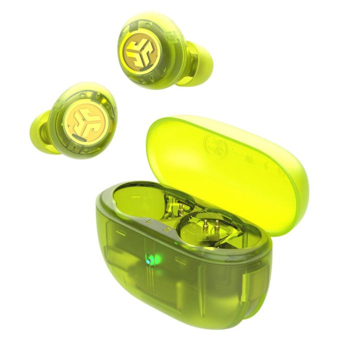 Auriculares Inalámbricos con Estuche de Carga JLab IEUEBGOANCRTRAGRN124 Verde Transparente 1 Auriculares Inalámbricos con Estuche de Carga JLab IEUEBGOANCRTRAGRN124 Verde Transparente 1