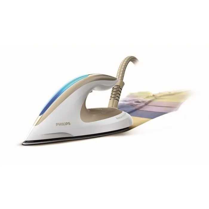 Plancha con generador de vapor PHILIPS GC9642/60 PerfectCare Elite - 7,2 bar, Prensado 490g/min, Depósito de agua 1,8l 3