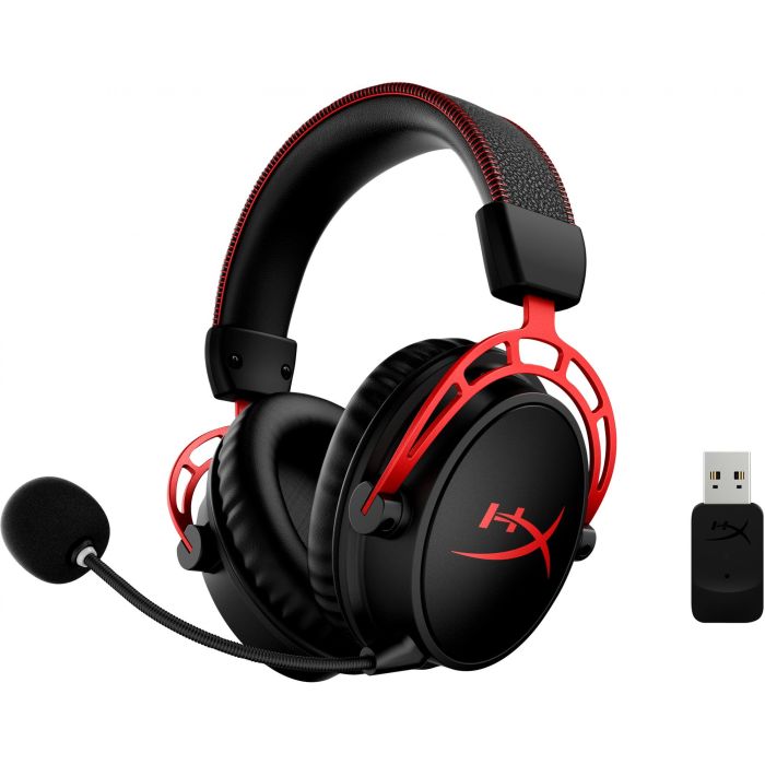 HyperX Cloud Alpha Wireless Auriculares Gaming PC - Inalámbrico, 300h Batería, DTS Headphone:X, Micrófono Cancelación Ruido, 4P5D4AA 2