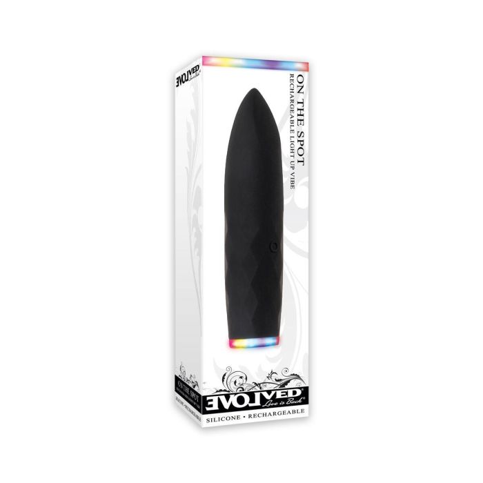Mini Vibrador Evolved On the Spot Negro 1 Mini Vibrador Evolved On the Spot Negro 1