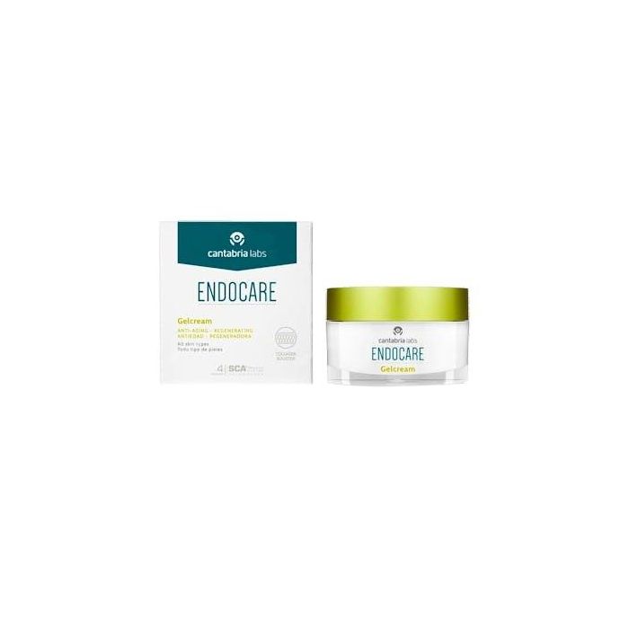 Endocare Gel-Crema Antiedad Antiarrugas Regeneradora Piel Tersa y Suave Hidratante con SCA Biorepair para Todo Tipo de Pieles 30 ml