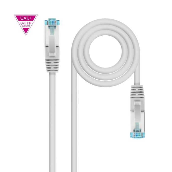 Cable de Red RJ45 SFTP Nanocable 10.20.1702 Cat.7/ 2m/ Gris 1 Cable de Red RJ45 SFTP Nanocable 10.20.1702 Cat.7/ 2m/ Gris 1
