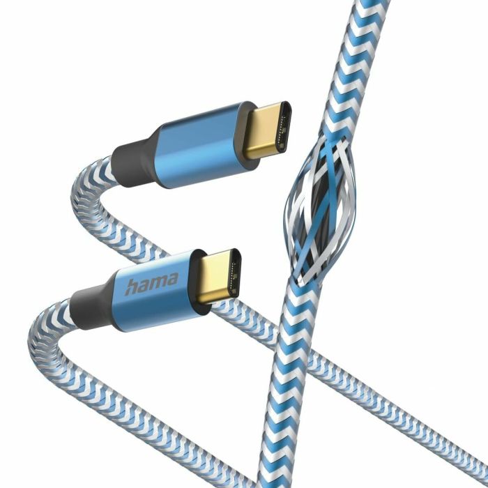 Cable USB-C Hama 00201557 Azul 1,5 m 2