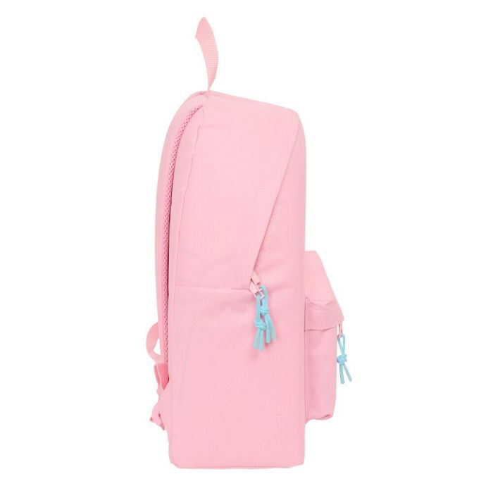 Mochila Rosa Pastel Benetton 42cm 2