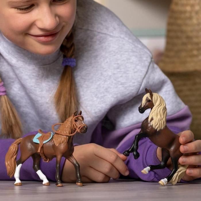 Mis primeros caballos peruanos de paso, 2 figuras de caballos, SCHLEICH 42738 Horse Club, 5 años 3 Mis primeros caballos peruanos de paso, 2 figuras de caballos, SCHLEICH 42738 Horse Club, 5 años 3