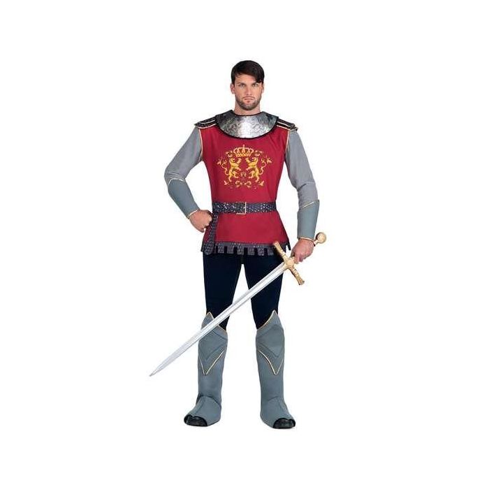 Disfraz caballero medieval cuello, camiseta, brazaletes, cinturón y cubrebotas talla XL 1 Disfraz caballero medieval cuello, camiseta, brazaletes, cinturón y cubrebotas talla XL 1