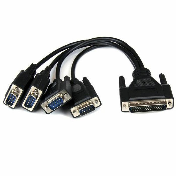 StarTech.com Tarjeta Adaptadora PCI Express 4 Puertos Serie RS232 RS422 RS485 DB9 para Conectividad Industrial 4