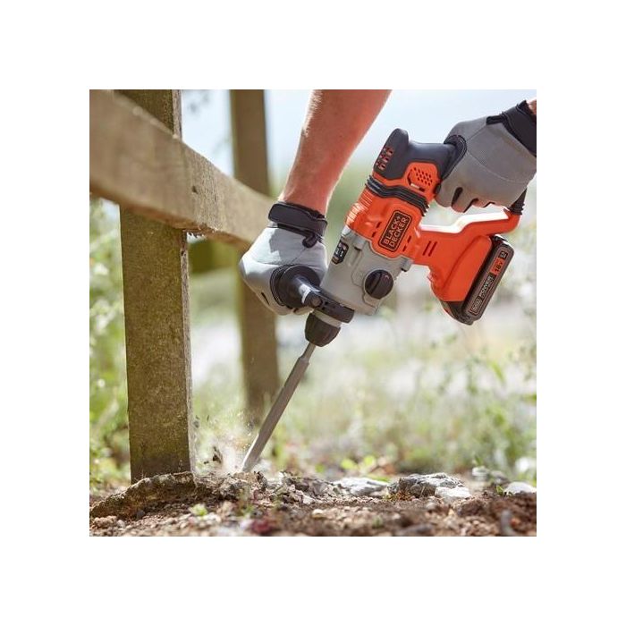 Black&Decker Akku-Kombihammer SDS-pl.18V.2x2.5Ah BCD900E2K 2