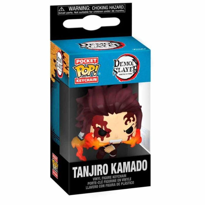FUNKO Llavero Pocket POP Keychain Demon Slayer Kimetsu no Yaiba Tanjiro Kamado