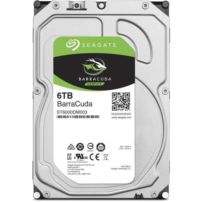 Disco Duro Seagate ST6000DM003 6 TB 3,5" HDD 6 TB 6 TB SSD 3,5" 3 Disco Duro Seagate ST6000DM003 6 TB 3,5" HDD 6 TB 6 TB SSD 3,5" 3
