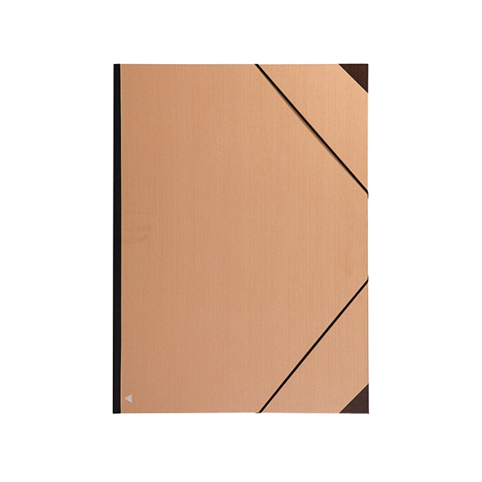 Clairefontaine Carpeta para planos DIN A3 con gomas, kraft marron verjurado, extensible hasta 30 mm 1