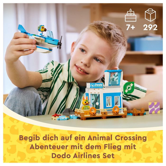 LEGO 77051 Animal Crossing Vuelo con Dodo Airlines Juego Construcción 292 Piezas 7+ Años 14