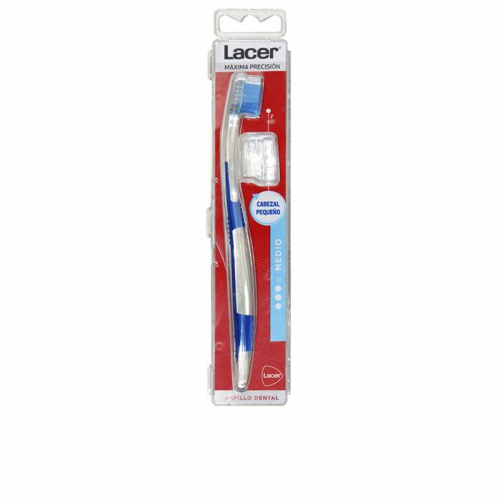 Lacer Cepillo Dental Cabezal Pequeño Medio