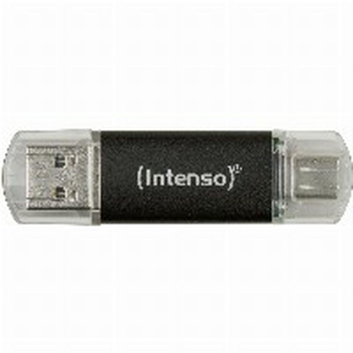 Intenso Memoria USB 3.2 64GB Twist Line A+C, Aluminio, Hasta 70 MB/s 2 Intenso Memoria USB 3.2 64GB Twist Line A+C, Aluminio, Hasta 70 MB/s 2