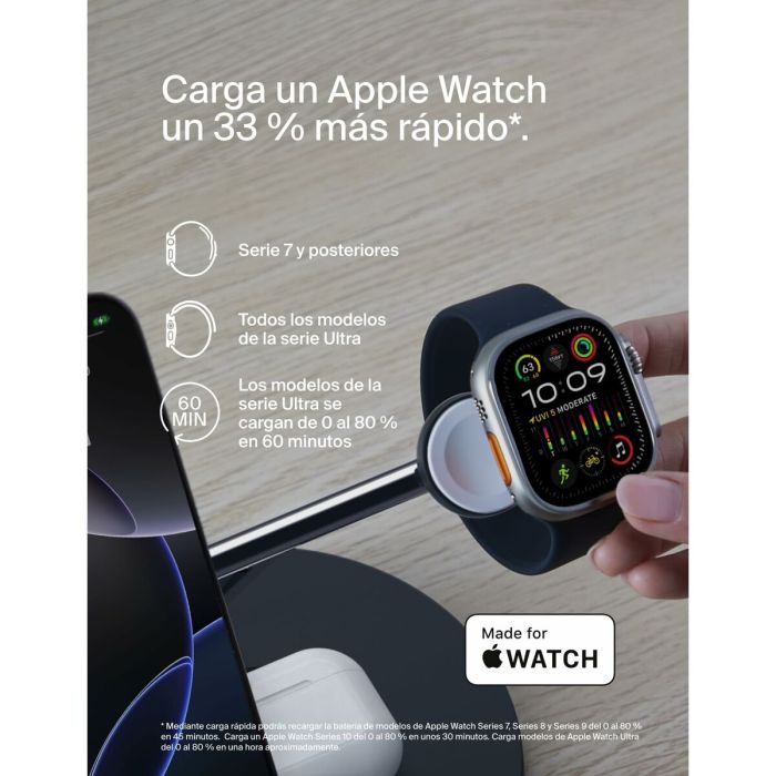 Cargador de Pared Belkin WIZ032KQBK Negro 15 W (1 unidad) 15