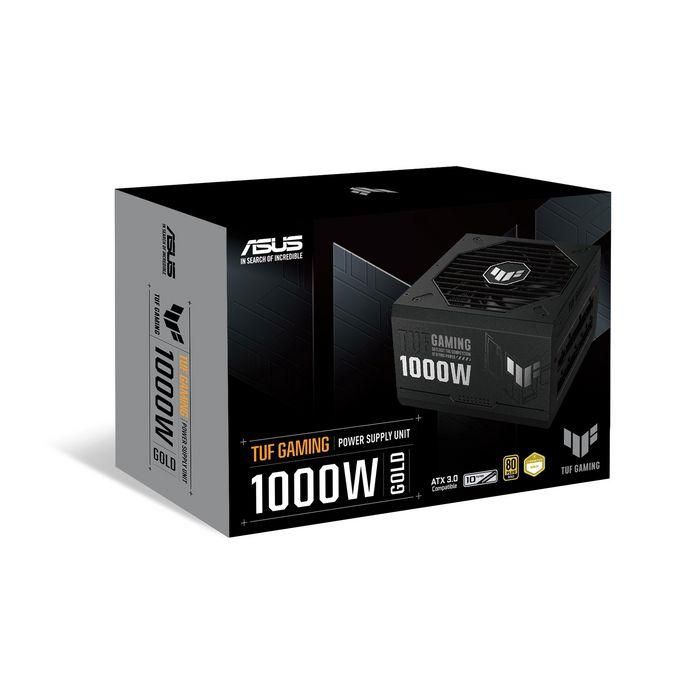 Asus TUF Gaming 1000W Gold Fuente de Alimentación ATX 3.0 80 Plus Gold Modular con Certificación Militar