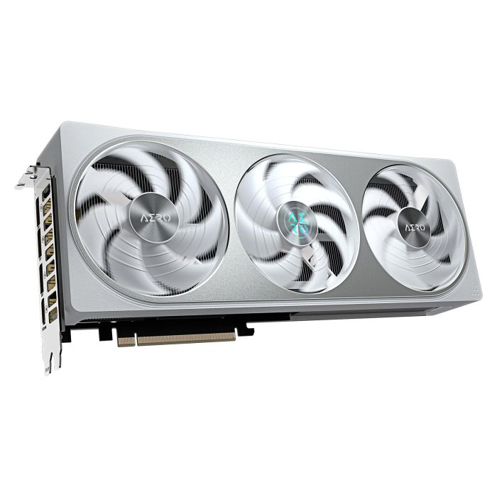 Gigabyte Tarjeta Gráfica GeForce RTX 5070 AERO OC 12GB GDDR7 3x WINDFORCE Blanco GV-N5070AERO OC-12GD 2