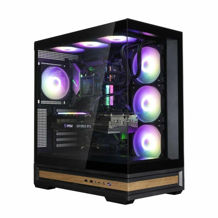 Zalman P40 NAMU BLACK Midi Tower PC Gaming Negro para placas ATX, Micro-ATX, Mini-ITX con USB 3.2 Gen 1 y Gen 2 1