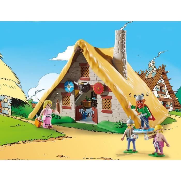 Cabaña de abraracúrcix playmobil astérix 1