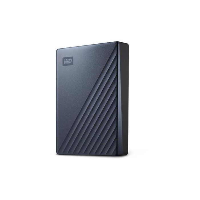 Western Digital WDBFTM0040BBL-WESN Disco Duro Externo Portátil 4TB USB-C/USB 3.0 Metal Azul 2