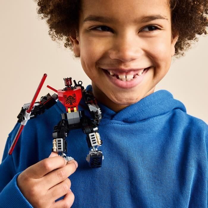 LEGO 75411 Star Wars Meca Darth Maul Articulado con Minifigura y Doble Espada Láser 3 LEGO 75411 Star Wars Meca Darth Maul Articulado con Minifigura y Doble Espada Láser 3